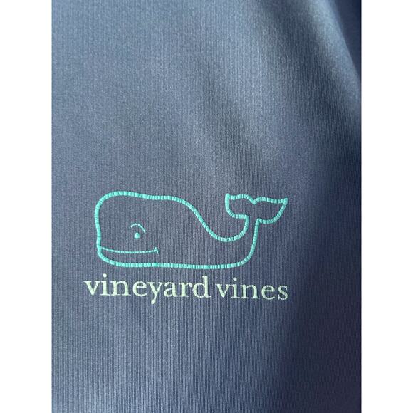 Vineyard Vines Men's Performance Tee Shirt Short Sleeve Crew Neck Small Blue - Picture 4 of 5